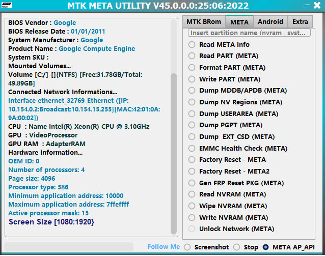 MTK AUTH BYPASS TOOL V45 Ice_sc11