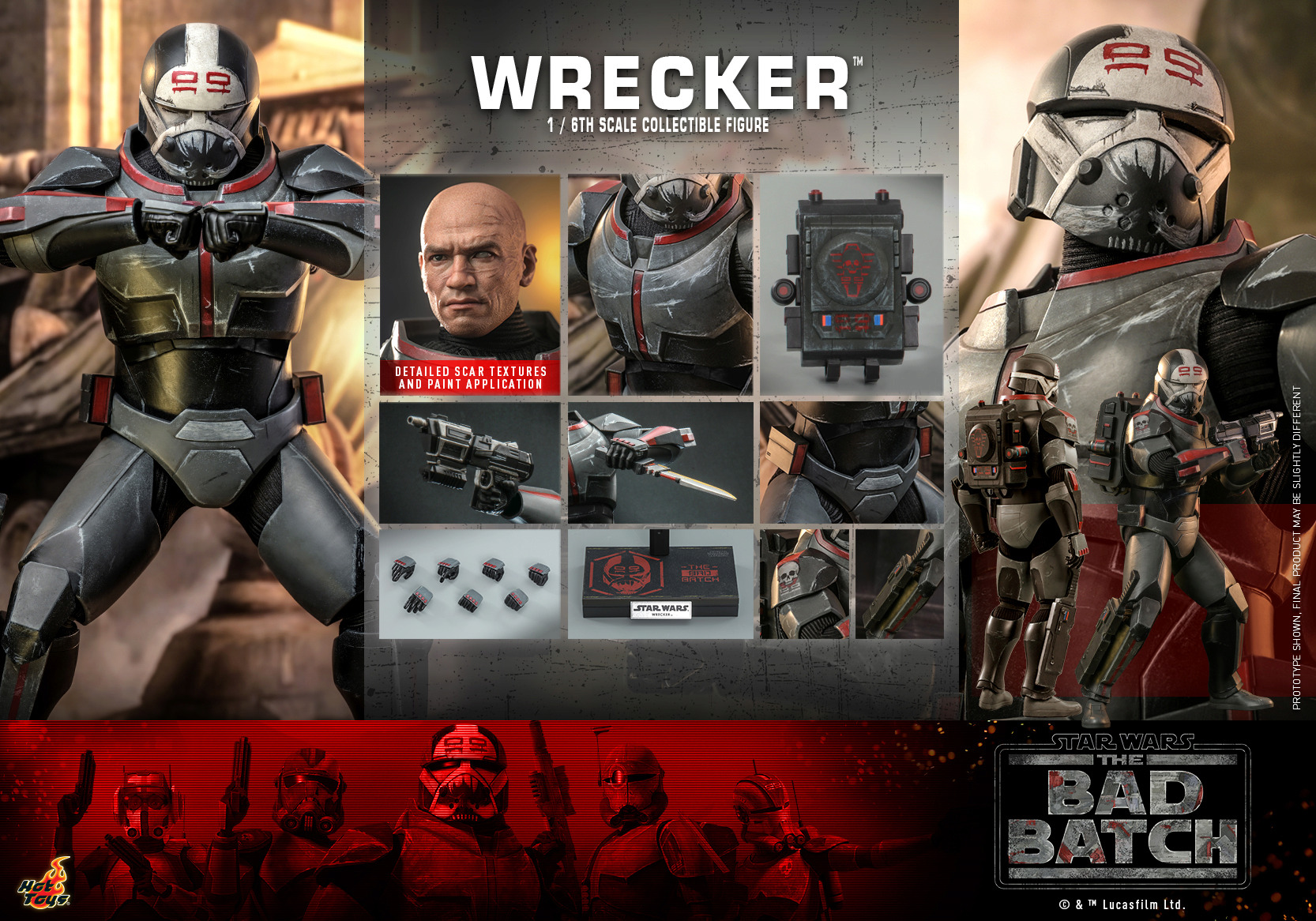 Wrecker 1/6th scale  Collectible Figure - Hot Toys 33496410