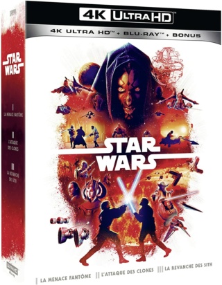 Coffret complet de la saga Star Wars en Blu-ray/4K UHD 81wkbn10