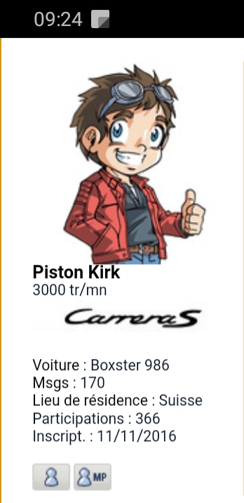 Statut de Piston Kirk 20200214