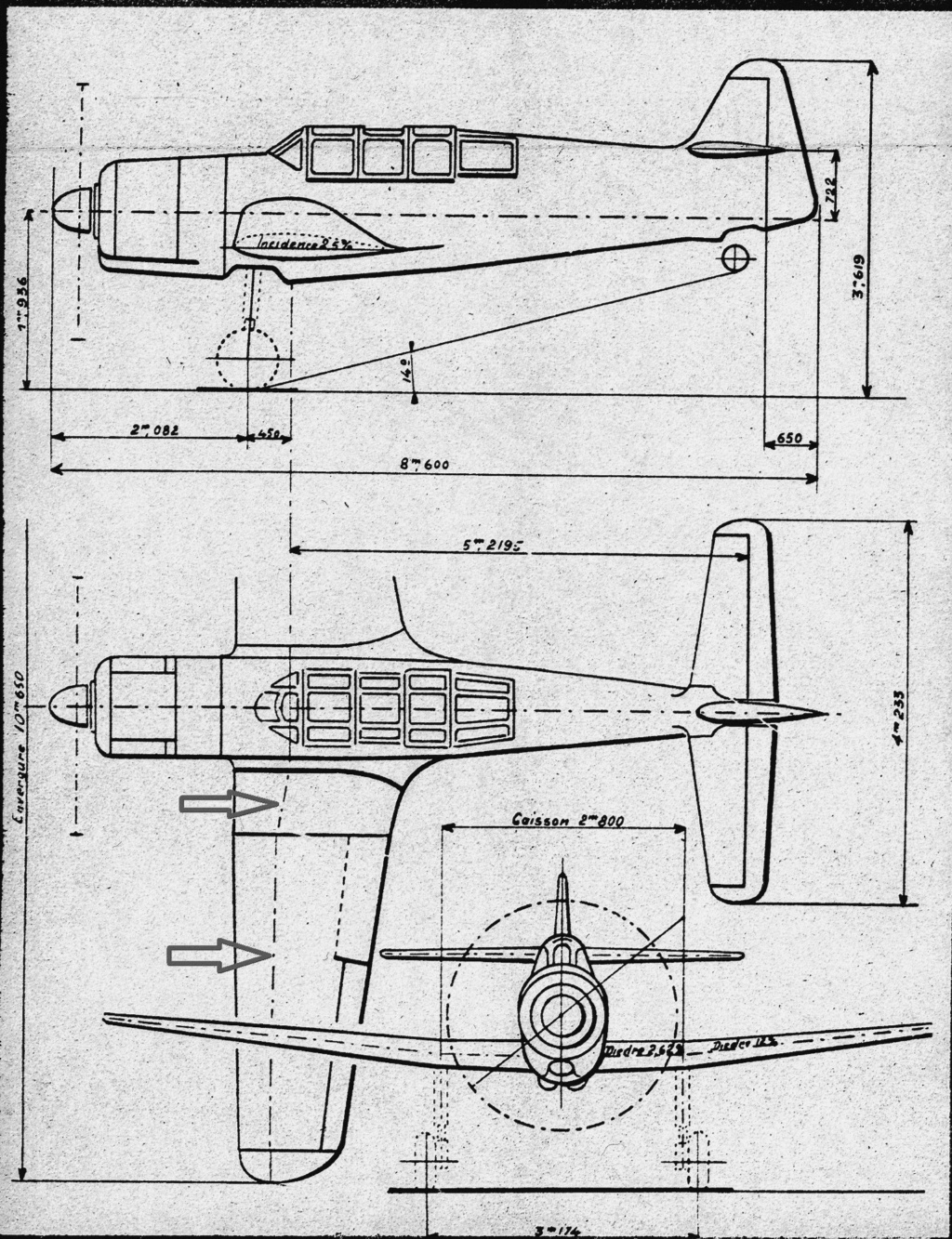 Revue de kit "façon Ex Nihilo" Morane-Saulnier MS.475 Vanneau au 1/16 en bois massif sculpté 0264