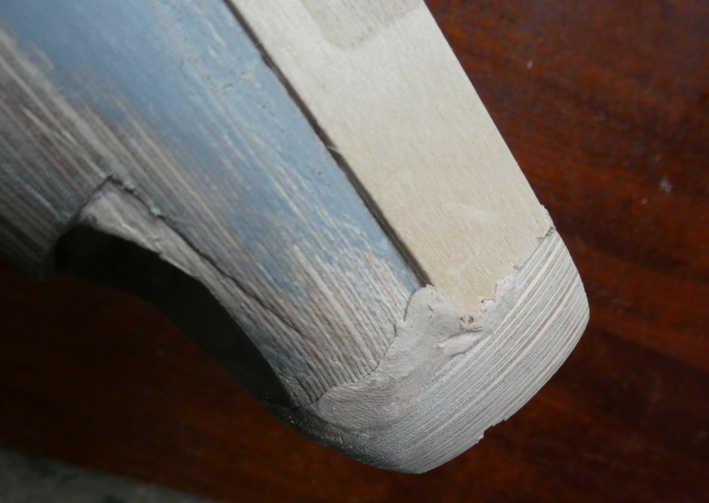 Morane-Saulnier MS.475 Vanneau au 1/16 scratch intégral en bois massif sculpté : capotages et radiateur d'eau, début - Page 2 1447