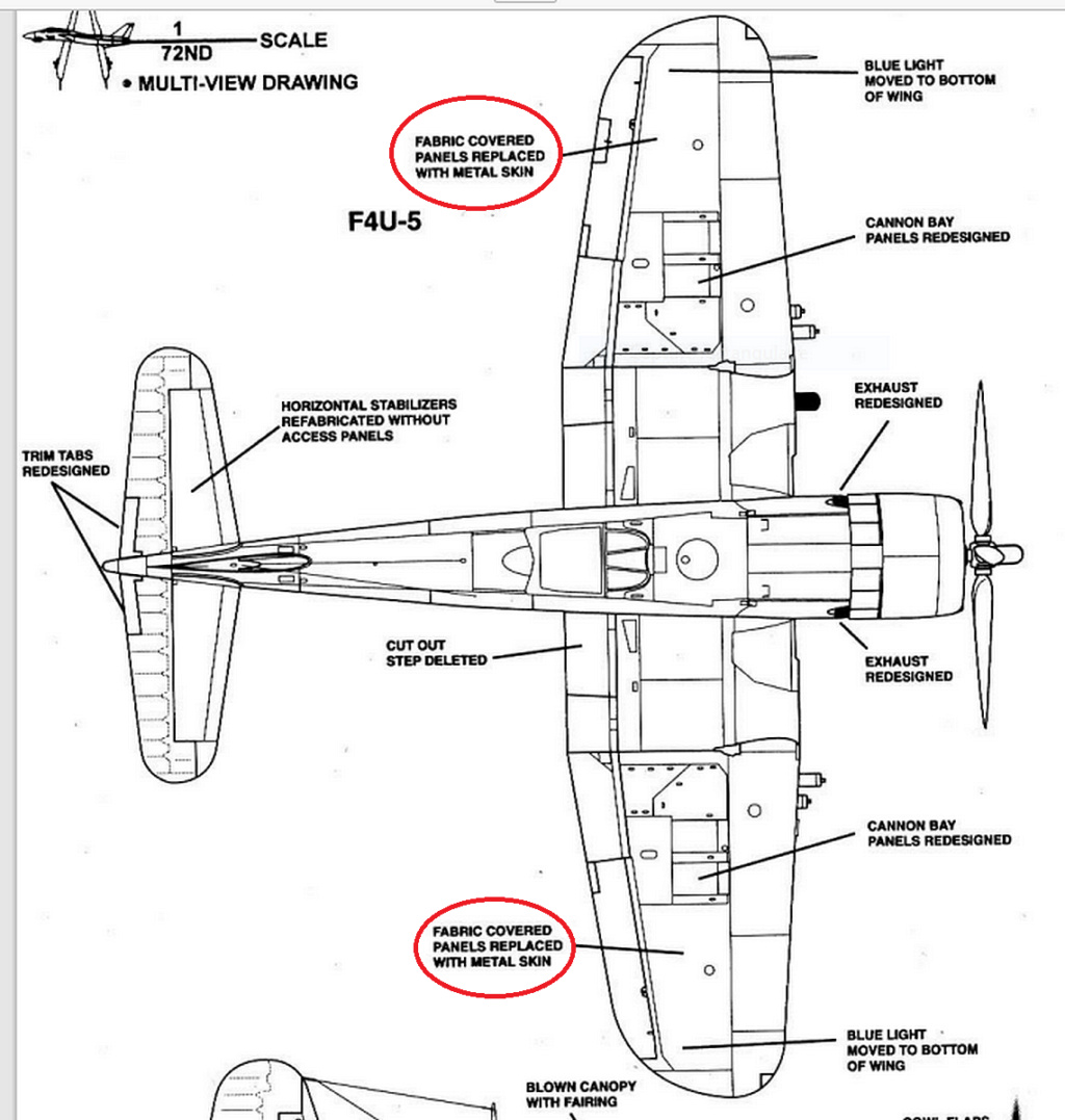 Double montage 1/48 : [bases Hobby Boss et Tamiya] Chance-Vought F4U-1 & F4U-2 Corsair "Birdcage"    Corsai11