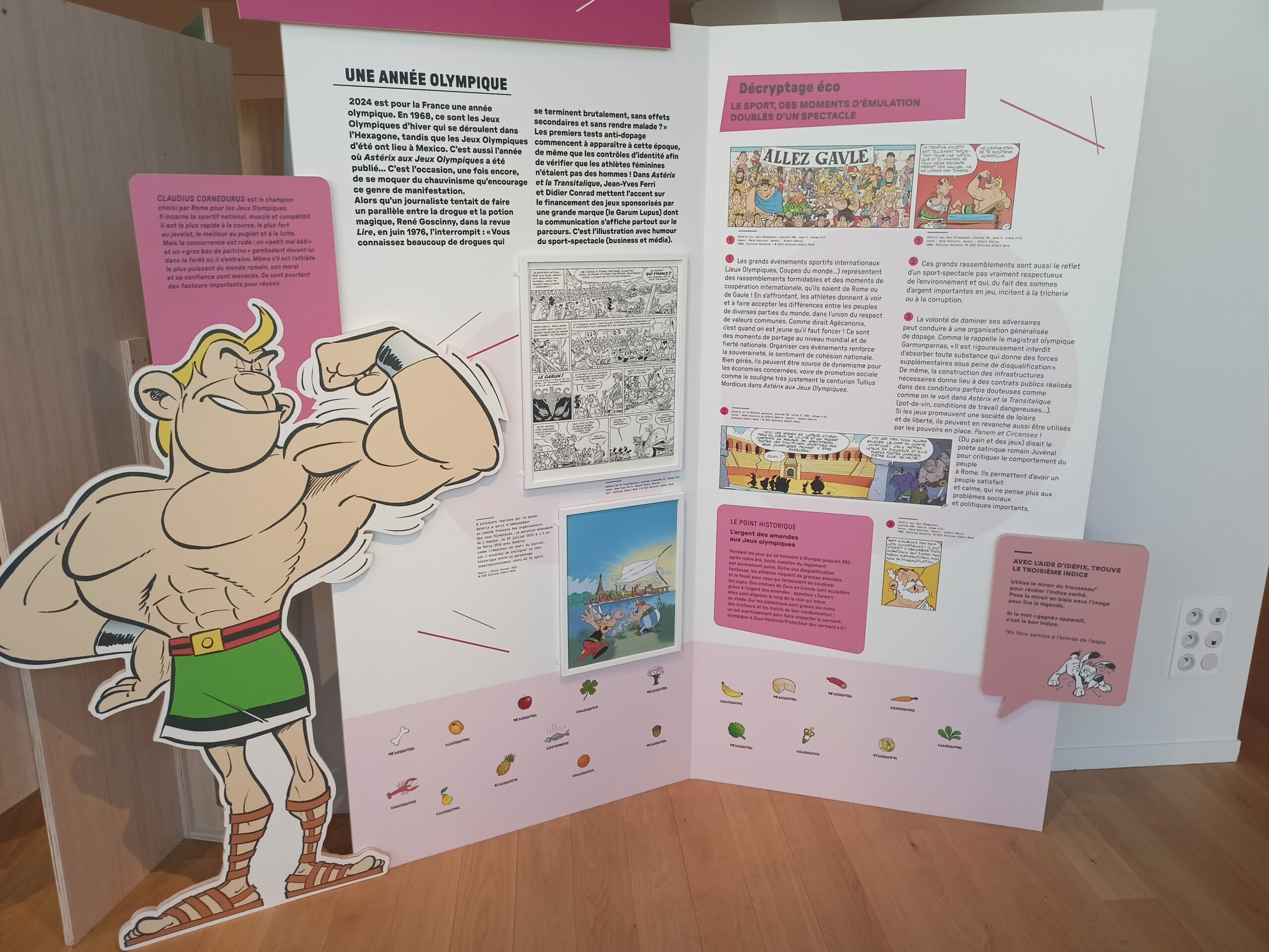 L'ECONOMIE SELON ASTERIX .Exposition CITECO Img20167