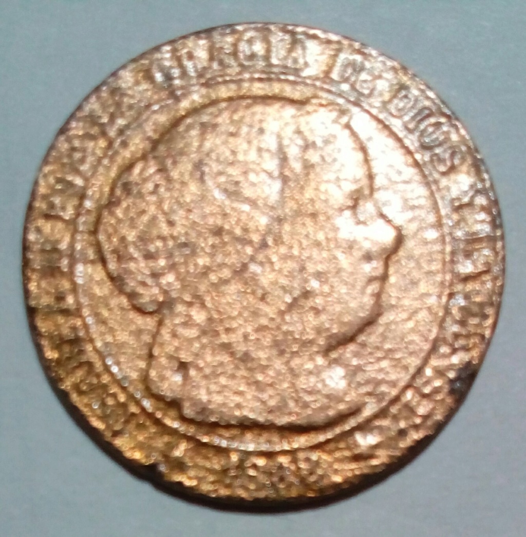 1/2 céntimo de escudo 1868. Isabel II. Jubia Img_2021