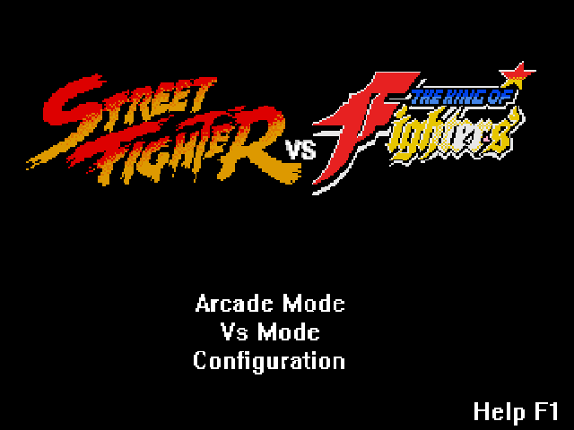 Street Fighter vs The king of fighters Screen11