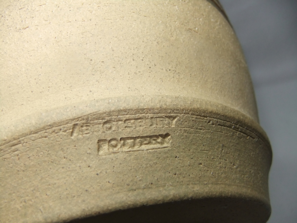 signature on this Vase - Roger Gilding, Abbotsbury Pottery  Dscf7023