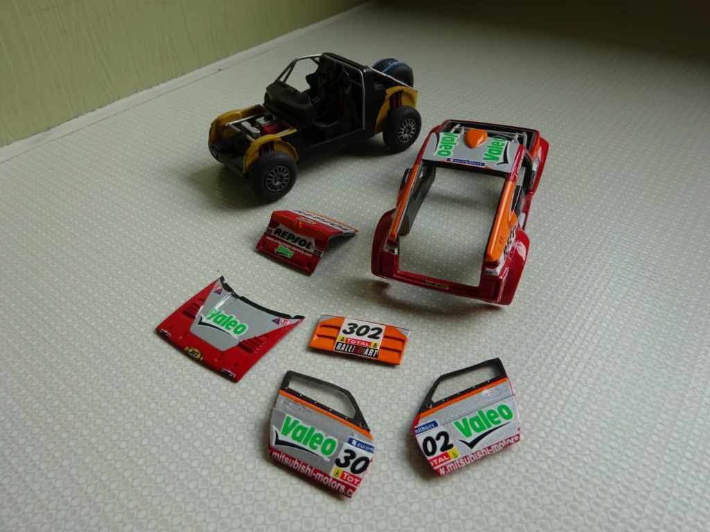 mitsubishi pajero dakar 2006 kit provence miniature 1.43 2213