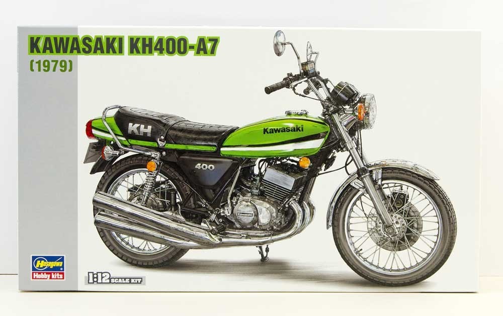 kawazaki kh400-a7 1979 kit hasegawa 1.12 Ahas-210