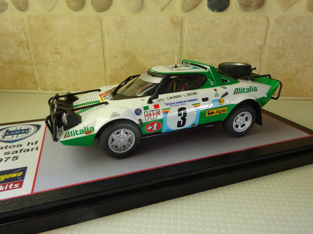 lancia stratos hf rally safari 1975 kit hasegawa 1.24 Dsc04620