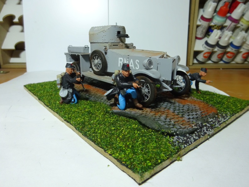 rolls-royce armored car 1914 kit meng 1/35 Dsc07483