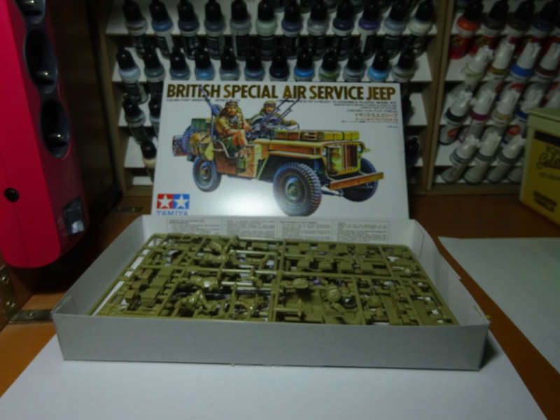 jeep british special air service kit tamiya 1/35 Dsc07688