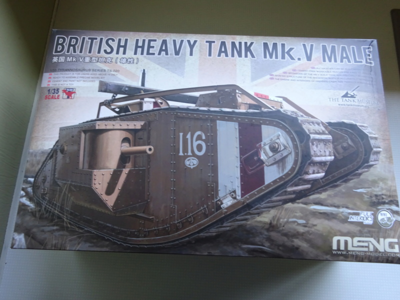 british heavy tank mk-5 male kit meng 1/35 Dsc07699