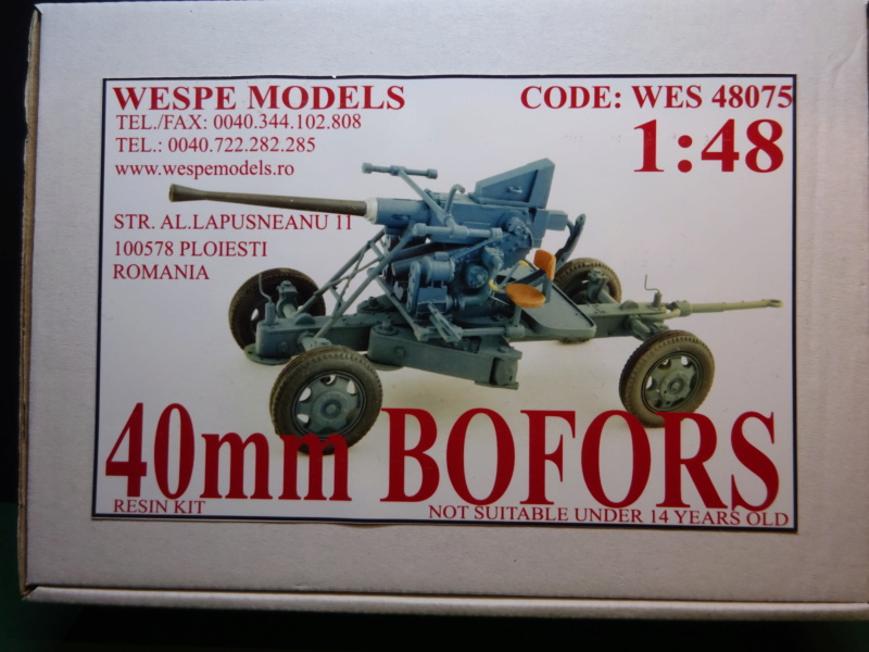 bofors 40mm kit wespe models 1/48 Dsc09217