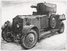 british r-r armored car 1914/1920 kit meng 1/35 Images17