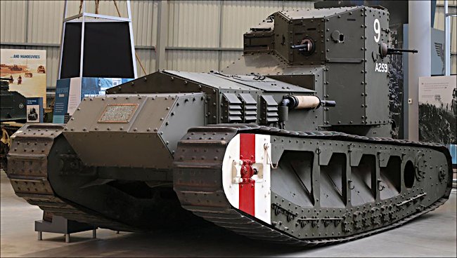 wuippet mk-a british medium tank kit meng 1/35 Mark-a10
