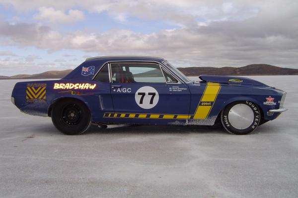 ford mustang n77  land speed record bonneville kit arena 1/43 Speedt10