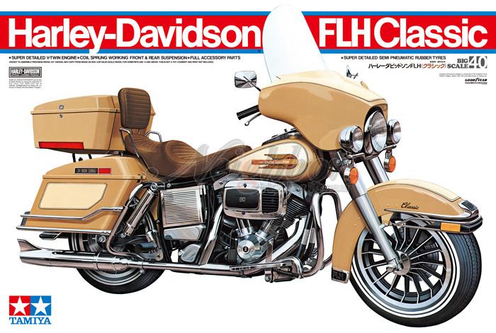 harley-davidson flh classic kit tamiya 1.6 Ta160410