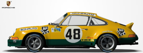registration/inscriptions CHALLENGE Porsche 911 RSR 1973. P1810