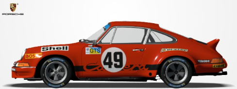 registration/inscriptions CHALLENGE Porsche 911 RSR 1973. P1910