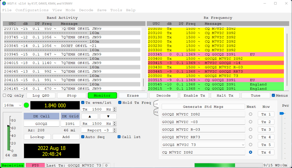 Homebrew ATU for 160m with a way too short antenna! 160m_110