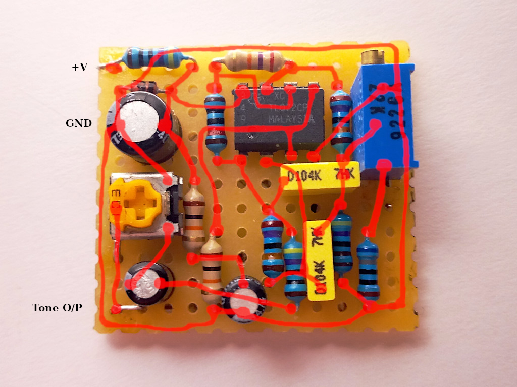 yaesu - Homebrew CTCSS Tone Encoder for my Yaesu FT290r Ctcss_17