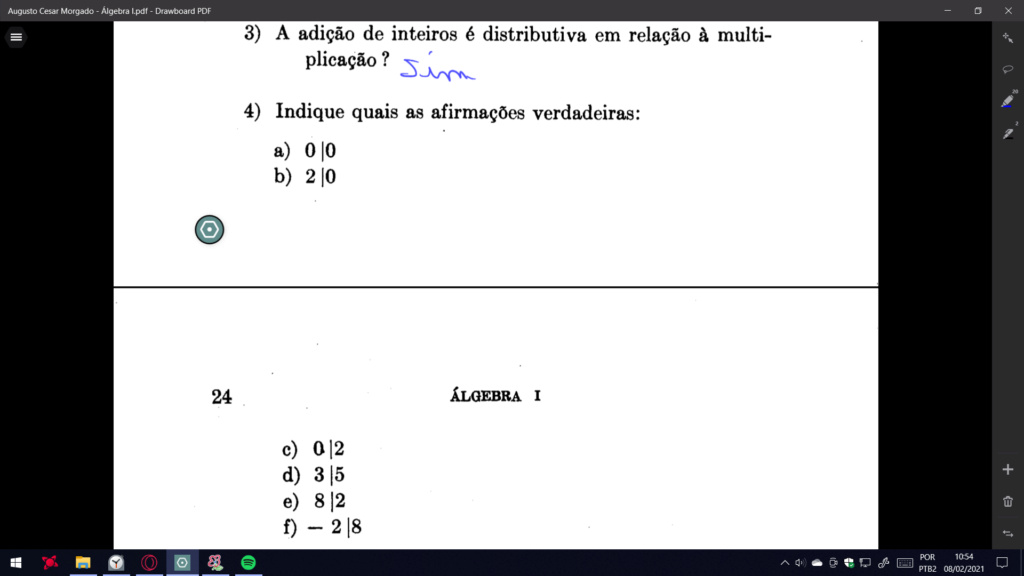 Dúvida Algebra. Imagem15