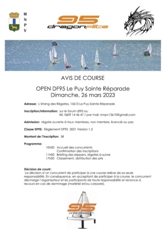 Rencontre OPEN DF95 Le Puy Ste Réparade le 26 mars - Page 2 Avis_d10