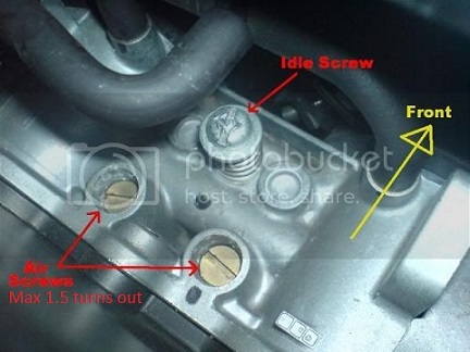 Low idle on cold start Carbsc10