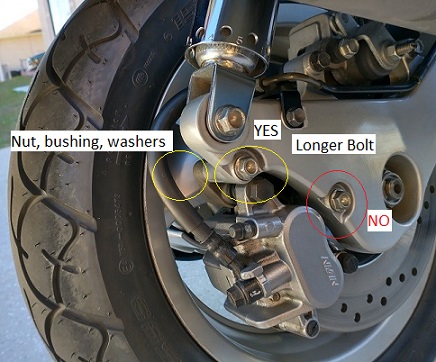 Eric Walker’s stripped caliper mounting bolt Swrcal10