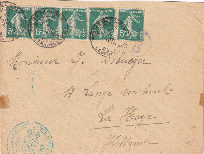 Poste belge ... en France 1916_p11