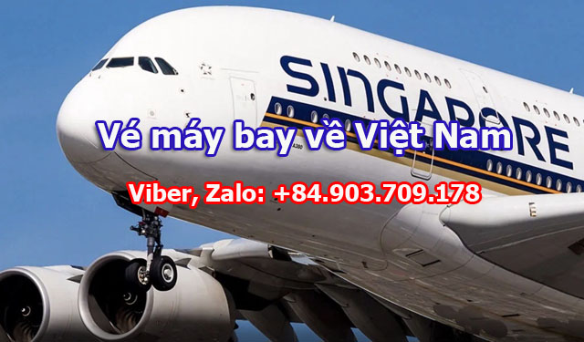 Toàn quốc - Vé máy bay từ Malaysia về Việt Nam của Singapore Airlines giá rẻ Ve-may11