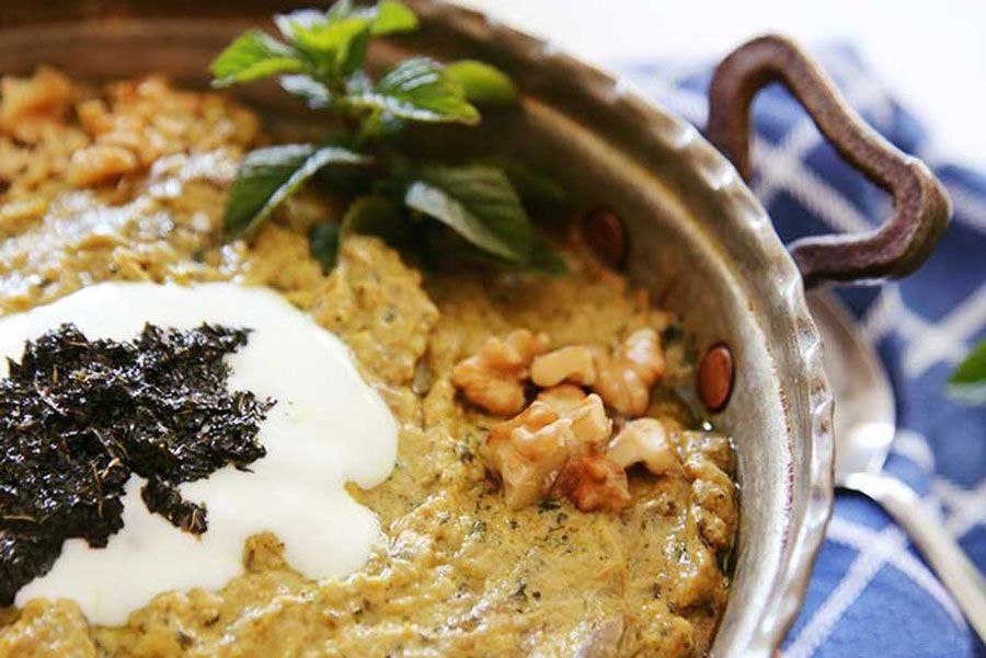 Кашк баклажан (Kashk bademjan) — это название еще одного вкусного иранского блюда Photo274
