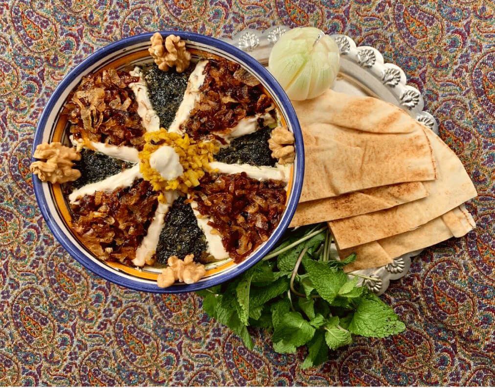 Кашк баклажан (Kashk bademjan) — это название еще одного вкусного иранского блюда Photo276