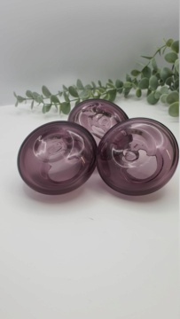 Help needed to identify these 3 matching purple teardrop peices 20230312