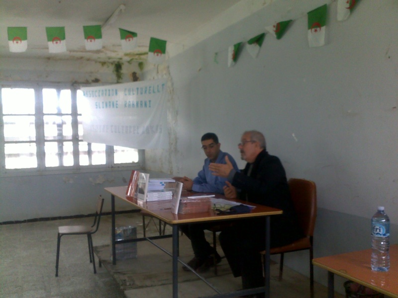 Photos de la conférence  de Rachid Oulebsir à Aokas le 30 mars 2013 30032023