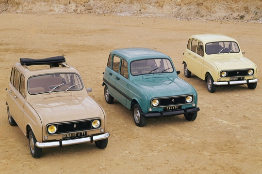 La Renault 4 fête ses cinquante ans Renaul10
