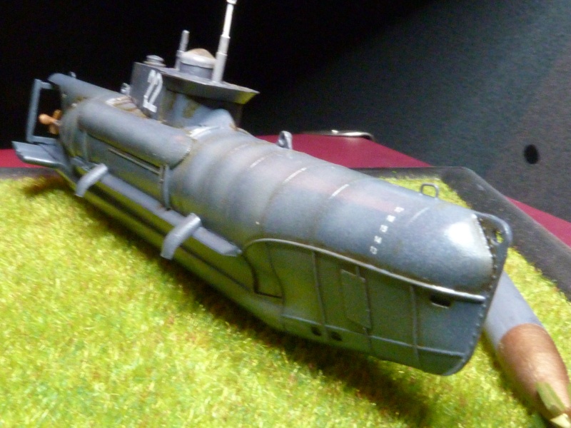 Chien de mer ou U-Boot type XXVIIB  SeeHund - ICM au 1/72 P1000019