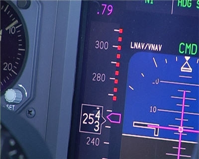 Dans les coulisses d'un cockpit d'avion de ligne Horizo12