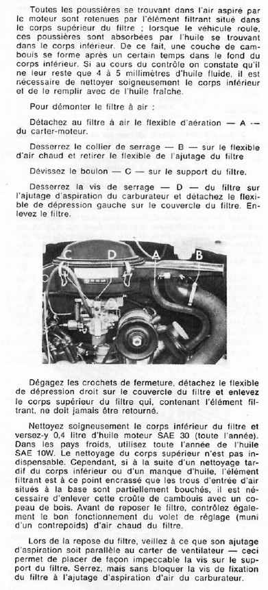 Filtre à air 914/4 de 1970 Presse10