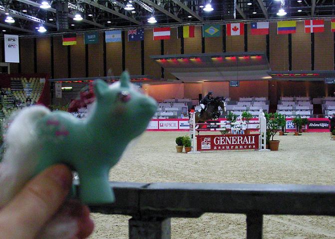 Gourmande et Wiggles au salon du cheval Equita'Lyon 2008 2310