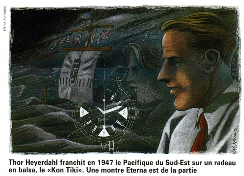 référence du modele Eterna Kontiki Thor Heyerdahl en 1947 ? Eterna10