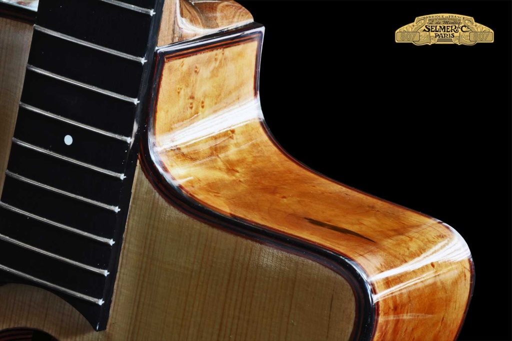 Guitares Réplica ANTONIO de TORRES et SELMER Réplica par LAURENT (Coligny ) Selmer12