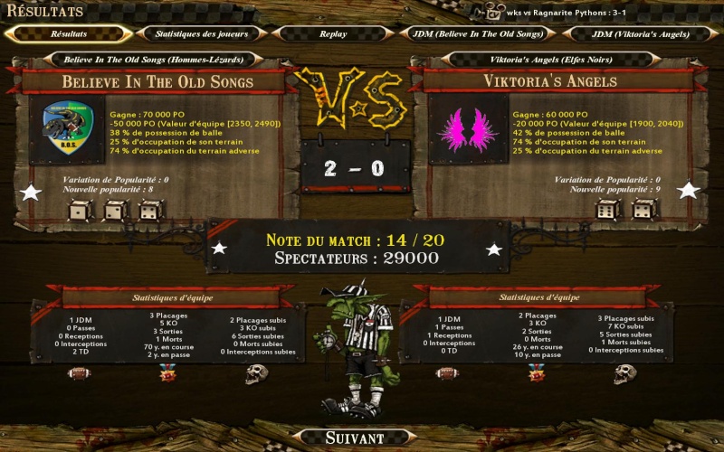 (Majeure J3) [F2C]Believe in the Old Songs 2-0 Viktoria's Angels [Alikaa] Bloodb56