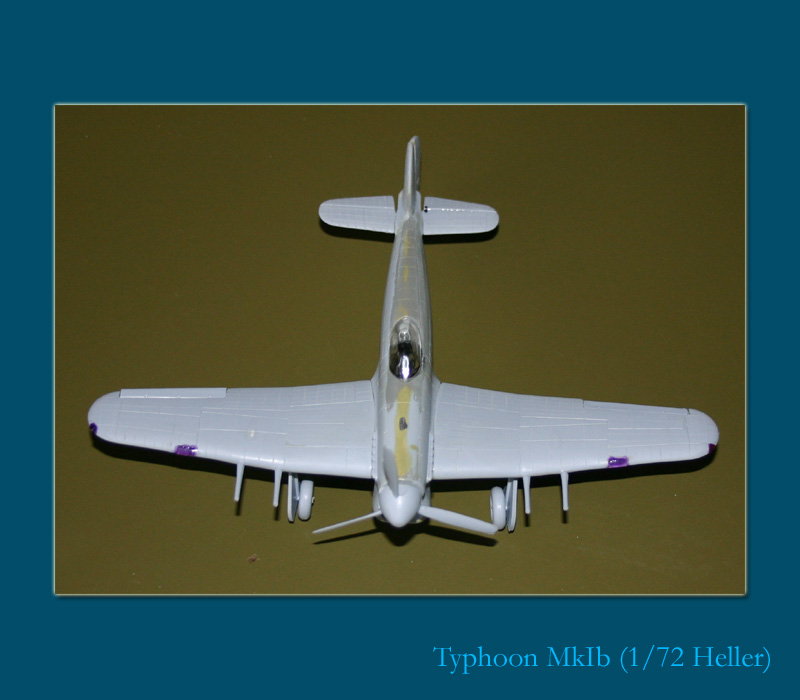 Hawker Typhoon  [Heller (airfix)]  1/72  (VINTAGE) Typhoo19
