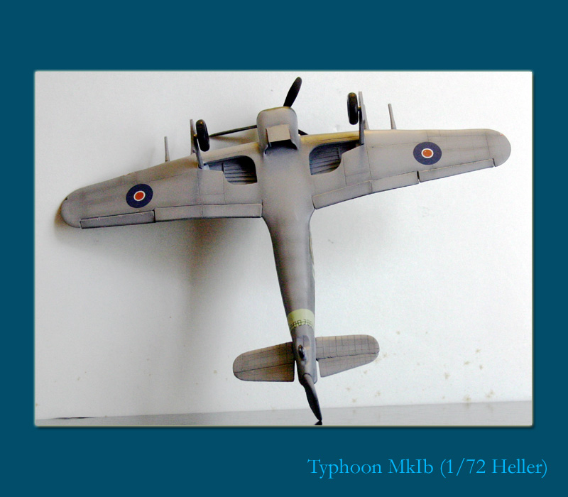 Hawker Typhoon  [Heller (airfix)]  1/72  (VINTAGE) Typhoo26