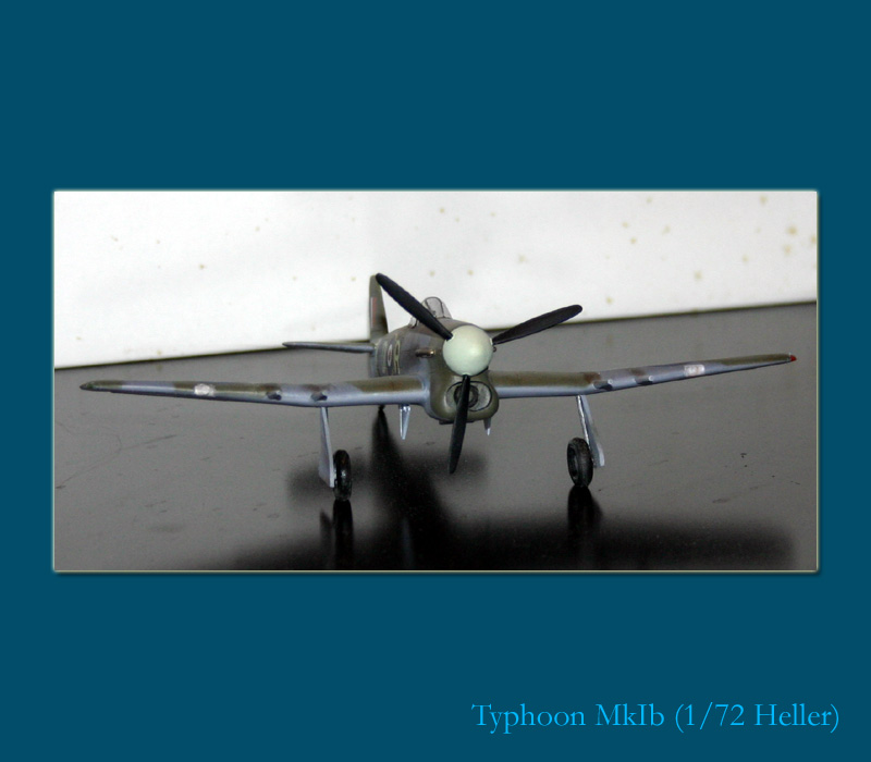 Hawker Typhoon  [Heller (airfix)]  1/72  (VINTAGE) Typhoo27