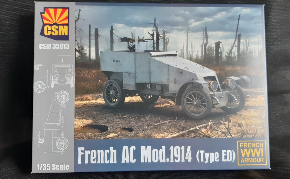 Automitrailleuse Renault AC 1914 1/35° A21