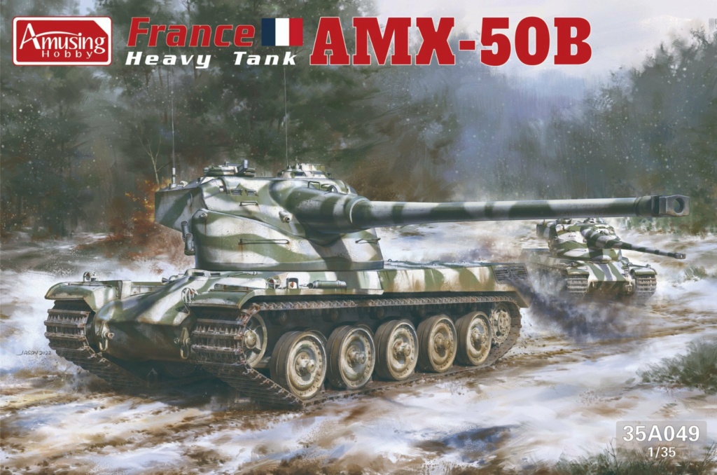 1/35° AMX 50 Amusing Hobby Boite11