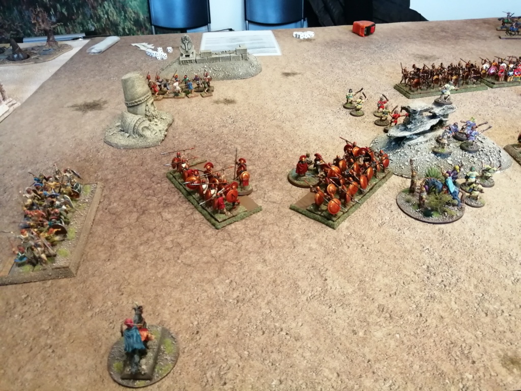 sparte affronte carthage ; partie à 2850 pts pour clash of empire  Img_2142